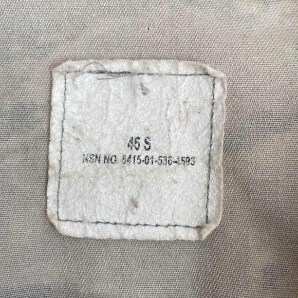 U.S. Air Force Military Camo Jacket. Sz 46 S. - Picture 5 of 7